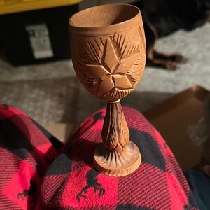 Handcrafted Wooden Goblet